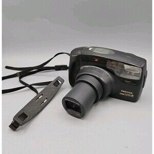 Pentax Zoom 105 R 35mm Film Camera Point & Shoot 38-105mm Lens WORKING GREAT!!!